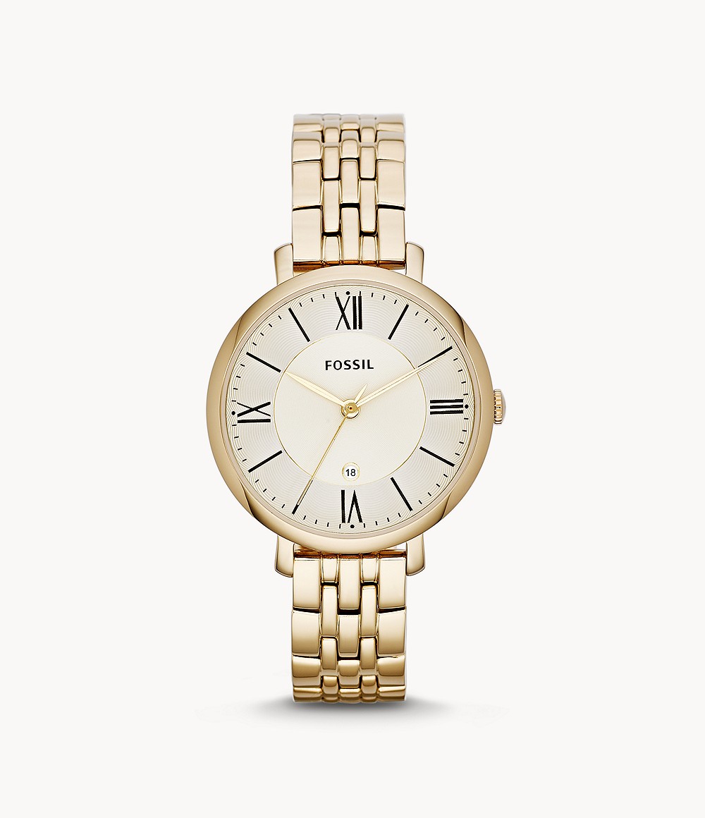 Fossil gold clearance watches for ladies