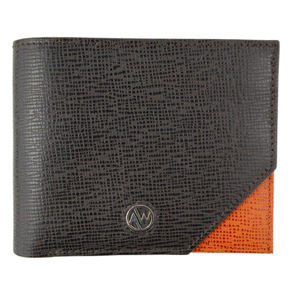 AW MD SOLO WALLET CRISS CROSS BROWN