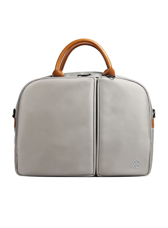 AW laptop bag grey -AWLAPBG021