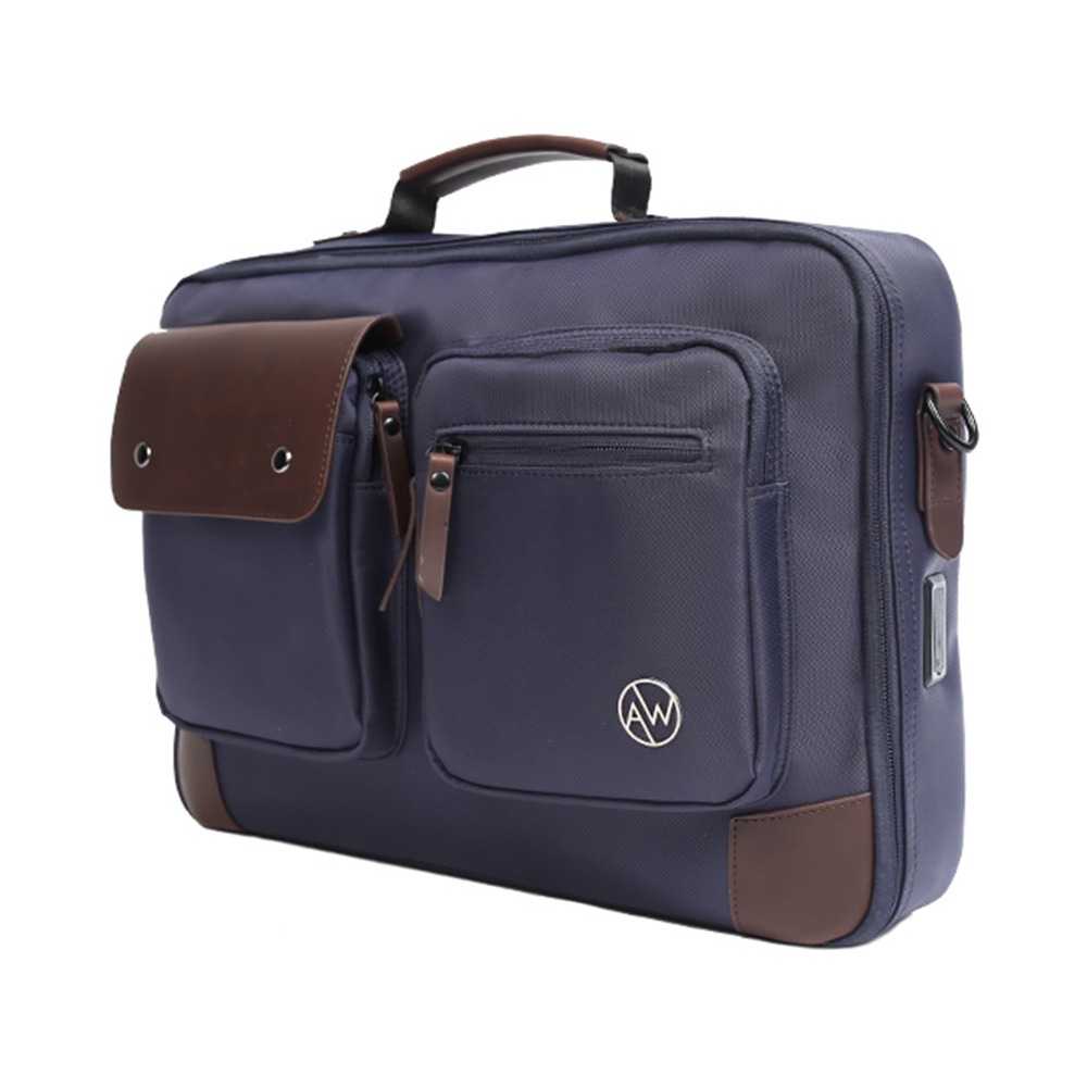 AW Laptop Bag Blue AWLAPBG031 - Image 3