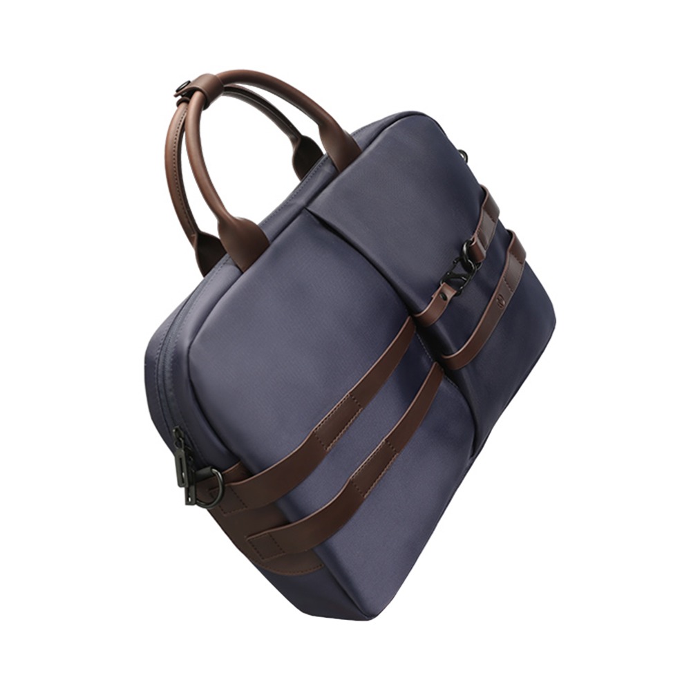 AW Leather Bag Dark Blue - Image 3