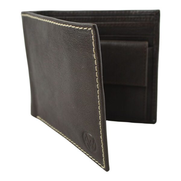 AW 1857 COIN WALLET BROWN 902 BRN - Image 4