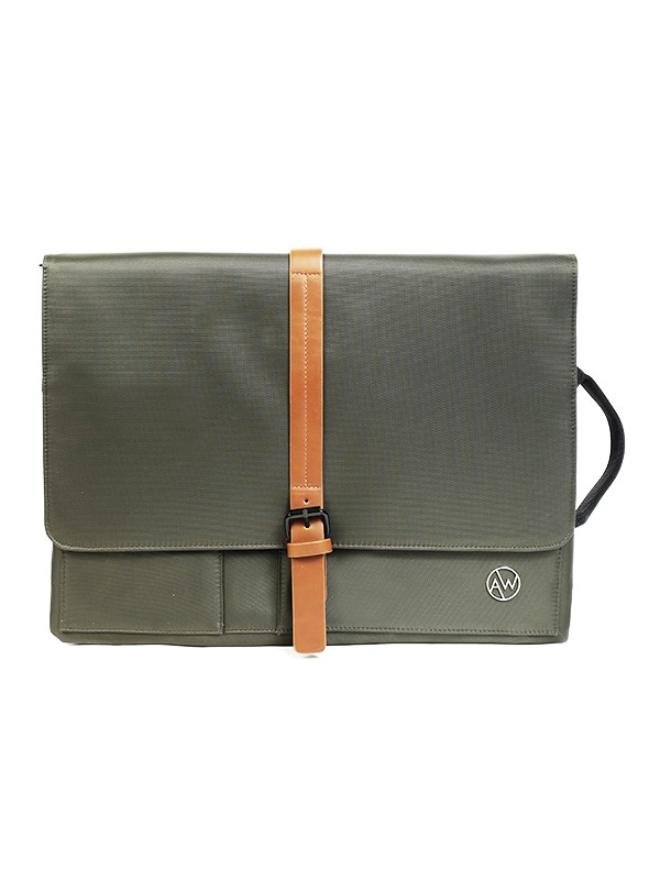 AW laptop bag  Green AWLAPBG018