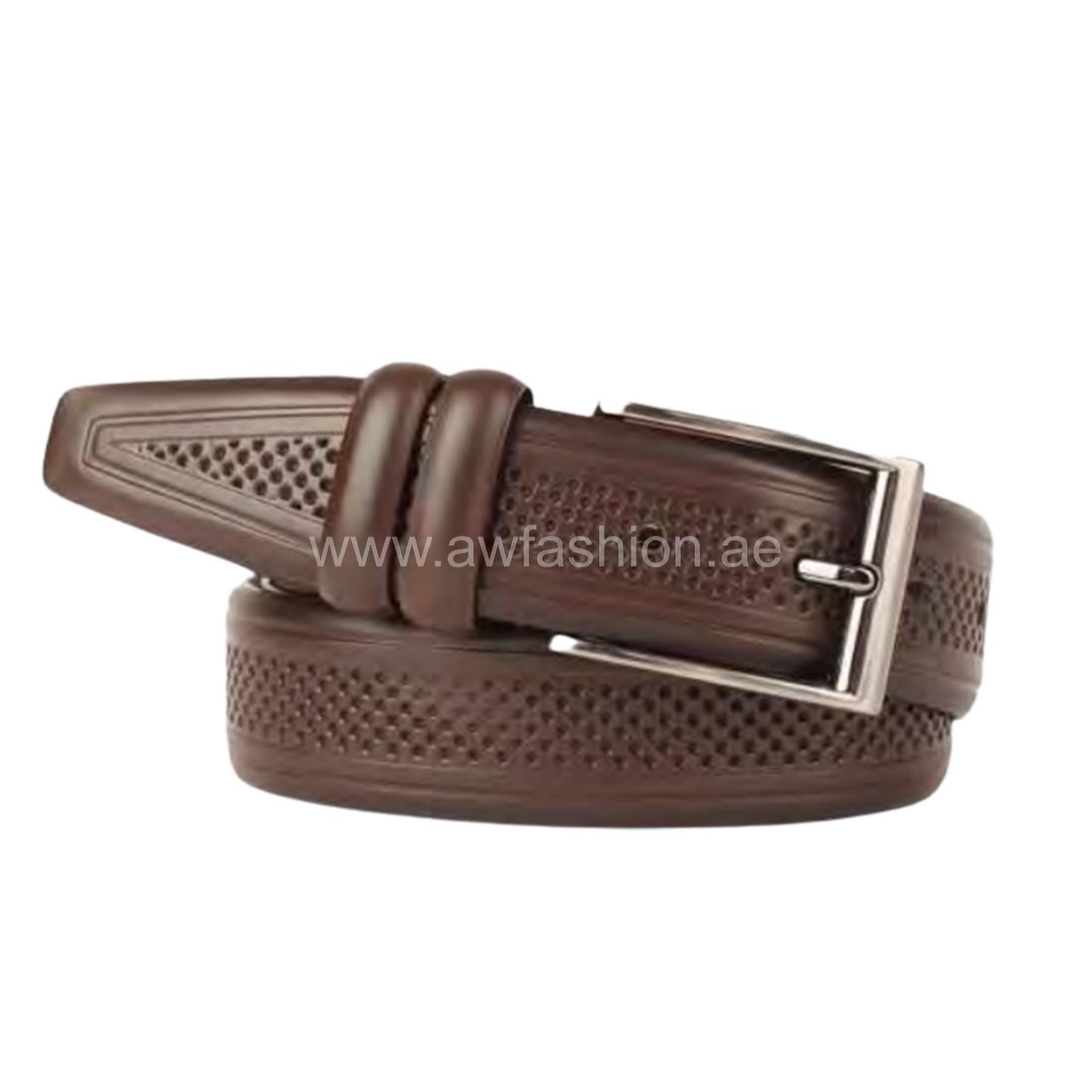 AW 3632 Belt Dark Brown