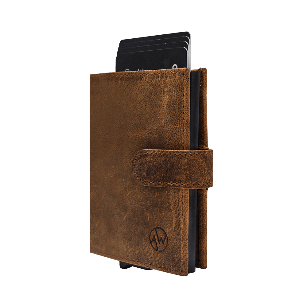 AW Wallet Mid Brown 2404