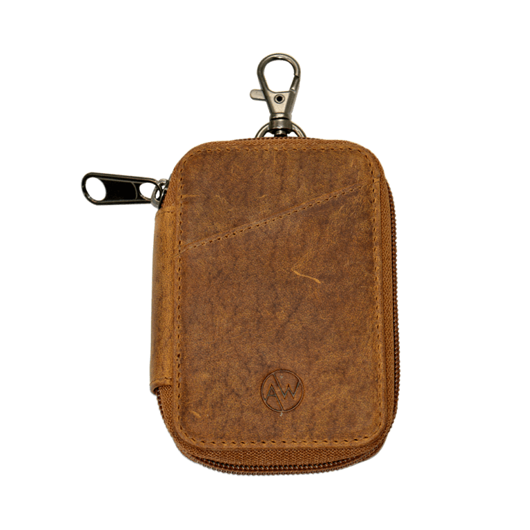 AW Key Holder Mid Brown