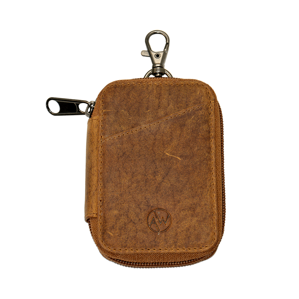 AW Key Holder Mid Brown