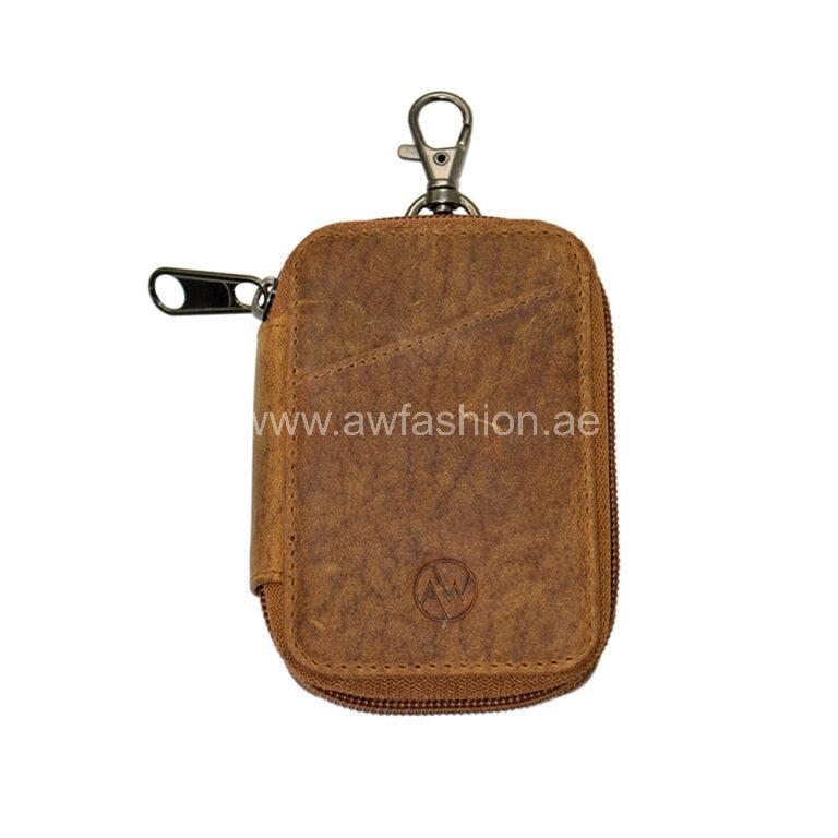 AW Key Holder Mid Brown