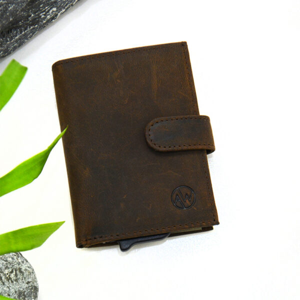 AW Wallet Mid Brown 2404 - Image 4