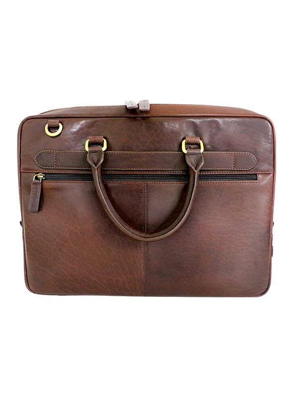 AW Laptop Bag Merlin Brown - Image 2