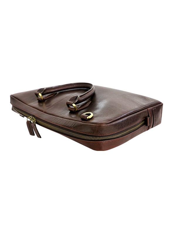 AW Laptop Bag Merlin Brown - Image 4