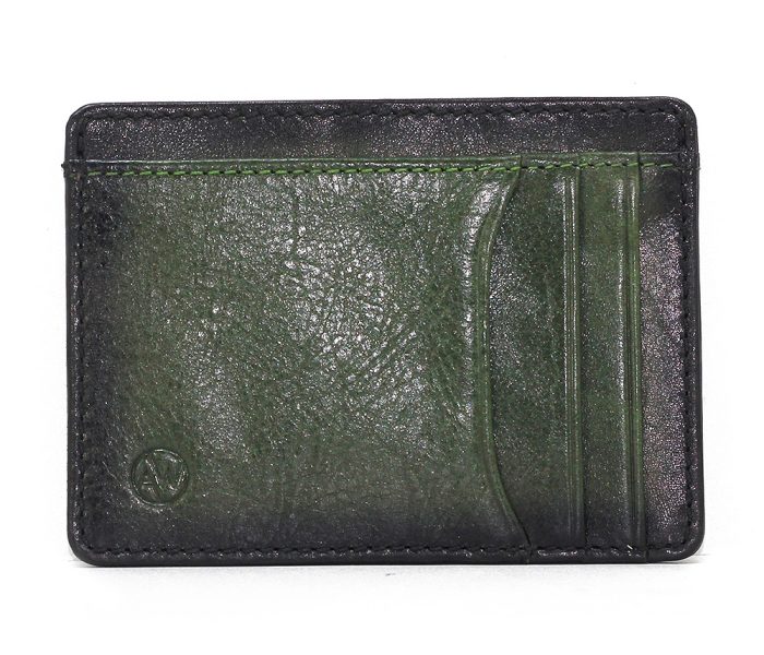 Aw Wallet Burnish Green AT67Tsc